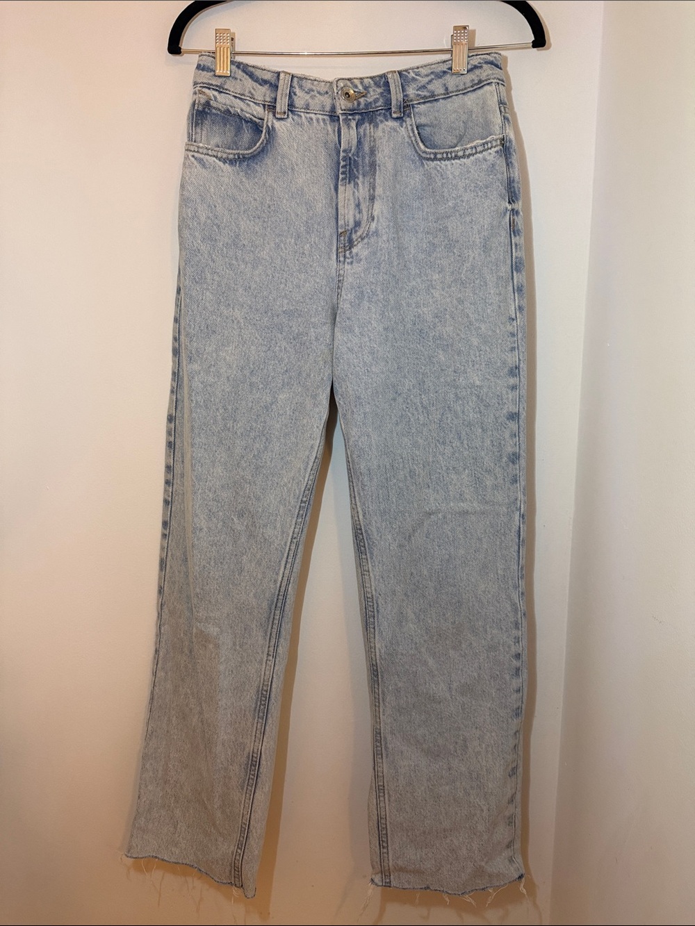 Zara Light Blue Denim Jeans